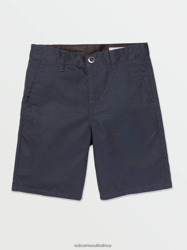 Z0ZR08762 Dark Navy Unisex Frickin Chino Shorts Volcom Outdoor