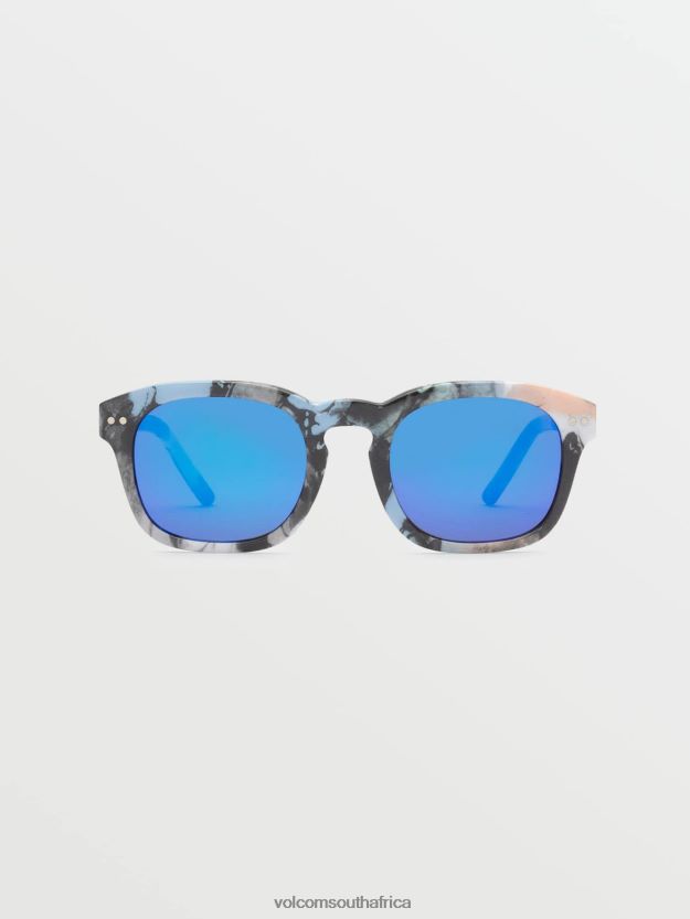 Z0ZR08515 Skulls/Blue Mirror Unisex Earth Tripper Sunglasses Volcom Outdoor