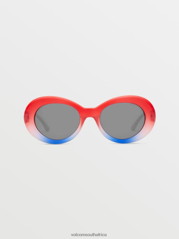 Z0ZR08519 Stars & Stripes/Silver Mirror Unisex Stoned Sunglasses Volcom Outdoor