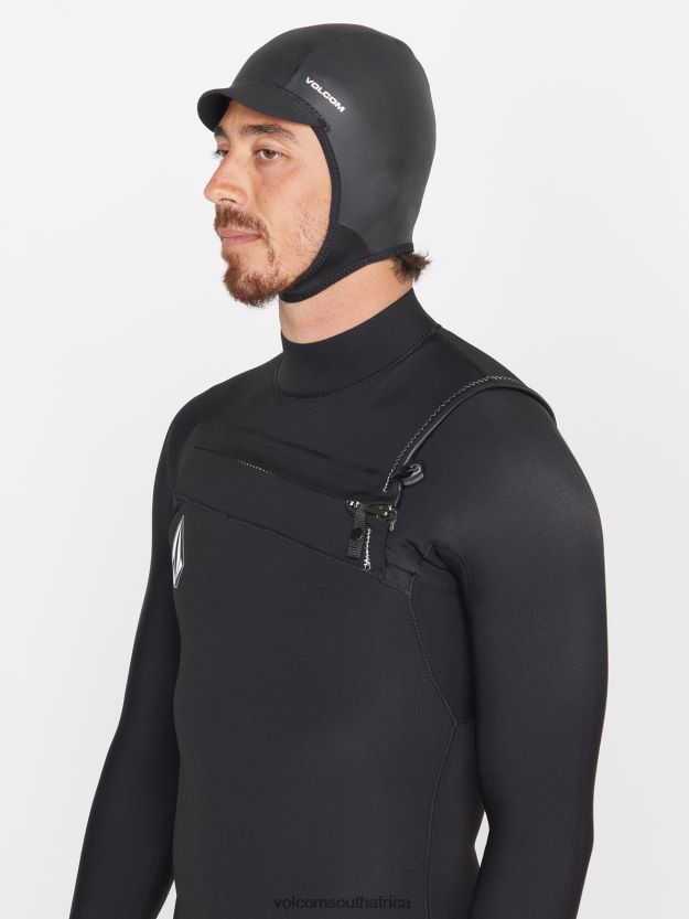 Z0ZR08661 Black Men 2/5mm Pullover Hood Volcom Surf