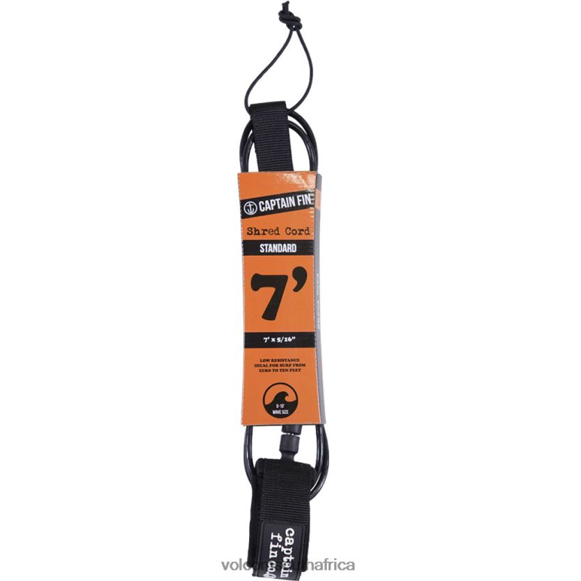 Z0ZR08699 Black Men Shred Cord 7 Standard Volcom Surf