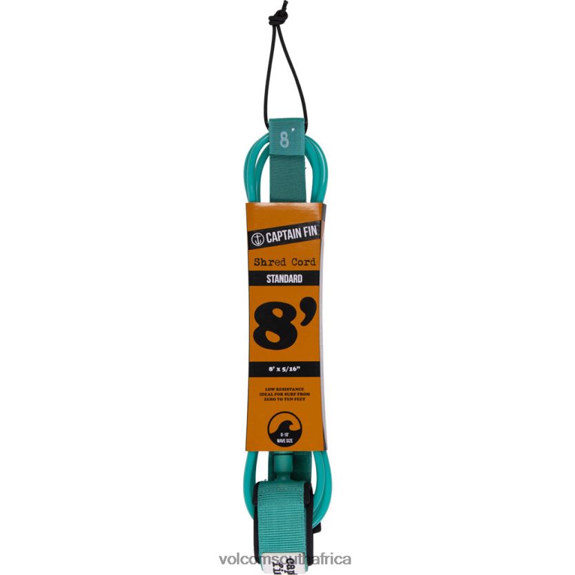 Z0ZR08711 Teal Men Shred Cord 8 Standard Volcom Surf