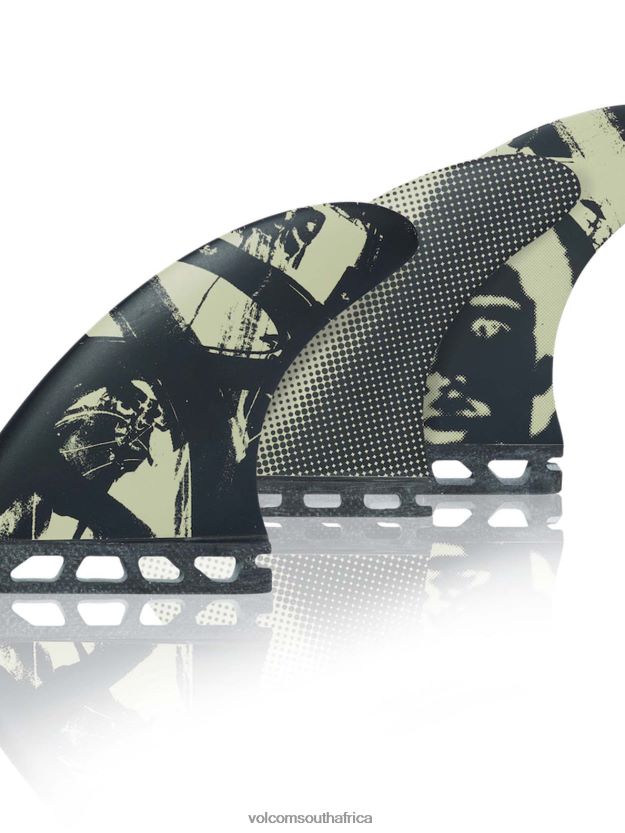 Z0ZR08724 Black Men Mikey February Thruster (Single Tab) Volcom Surf