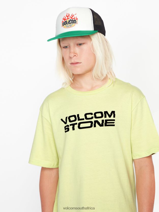 Z0ZR081290 Jungle Green Boys Heater Cheese Hat Volcom Accessories