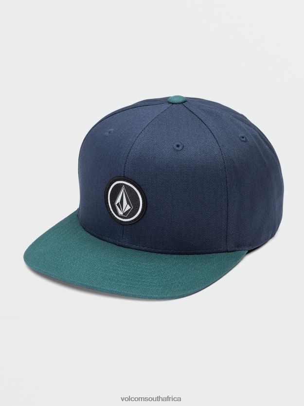 Z0ZR081297 Ocean Teal Boys Quarter Twill Hat Volcom Accessories