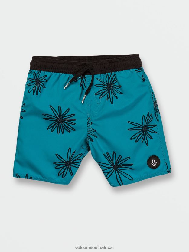 Z0ZR081247 Electric Blue Boys Polly Pack Trunks Volcom Clothing