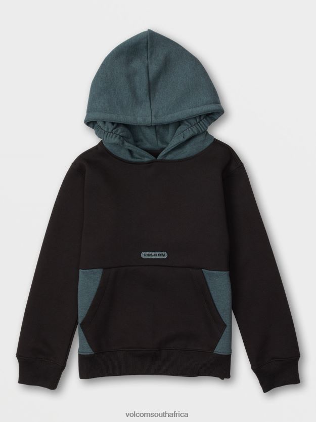 Z0ZR081188 Black Boys Forzee Pullover Hoodie Volcom Clothing