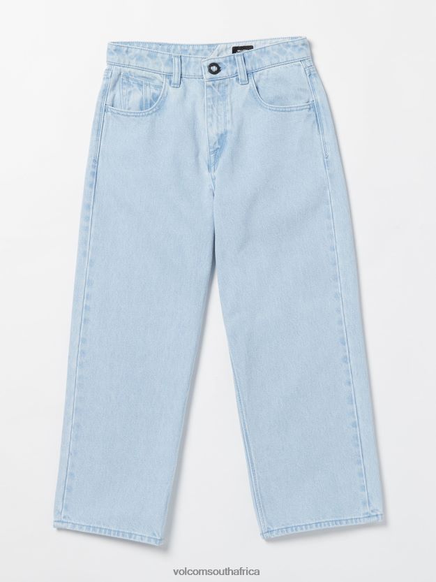 Z0ZR081281 Light Blue Boys Billow Denim Pants Volcom Clothing