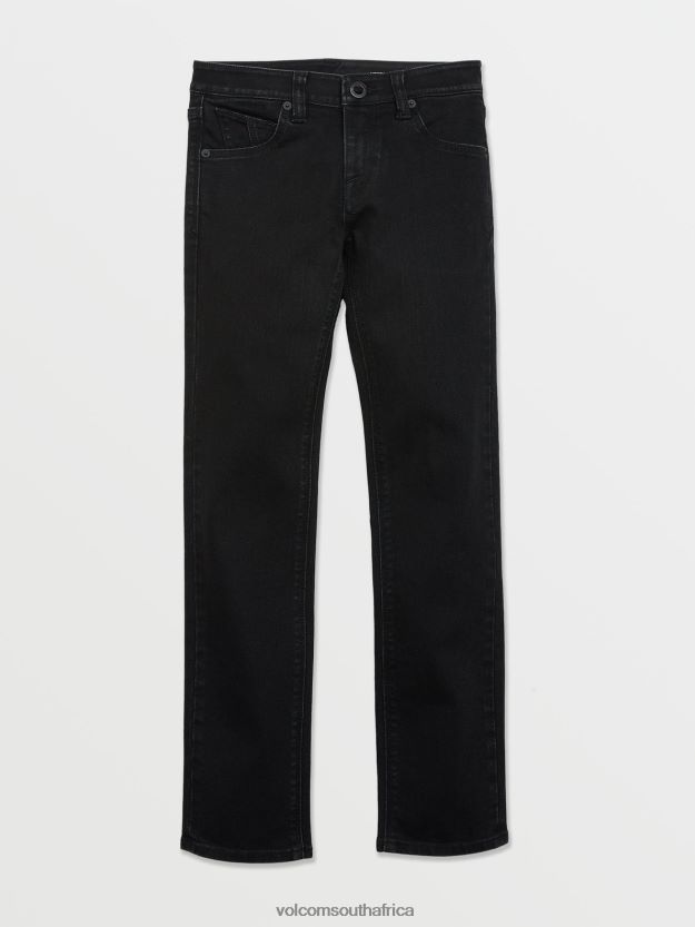 Z0ZR081285 Black Out Boys Vorta By Denim Pants Volcom Clothing