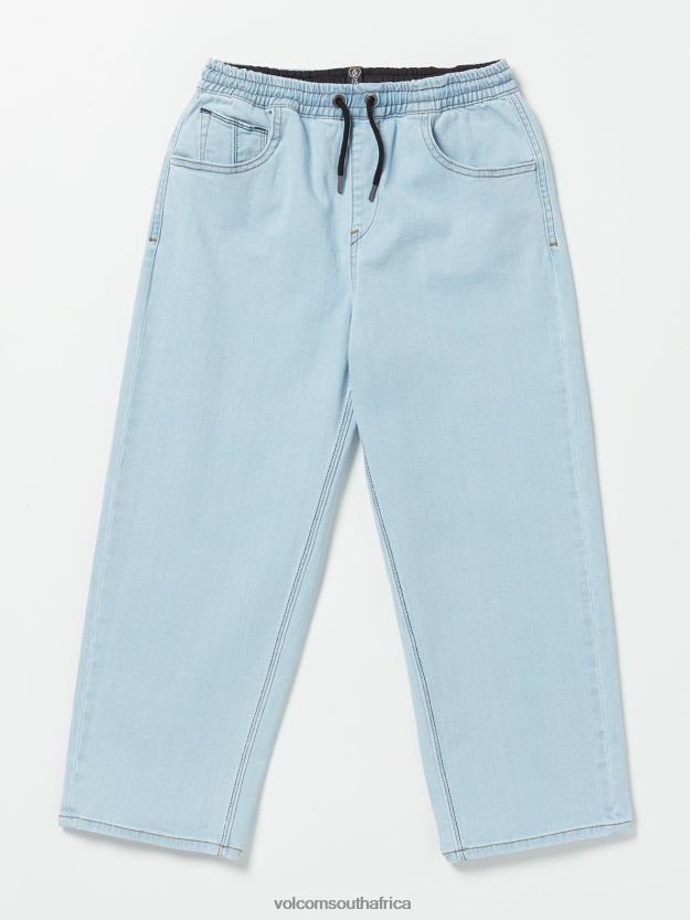 Z0ZR081286 New Fashion Boys Freazy Loose Elastic Waist Denim Volcom Clothing