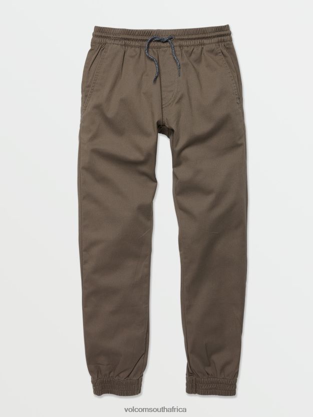 Z0ZR081262 Mushroom Boys Frickin Slim Jogger Pants Volcom Clothing
