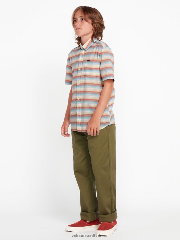 Z0ZR081268 Old Mill Boys Frickin Regular Stretch Pants Volcom Clothing