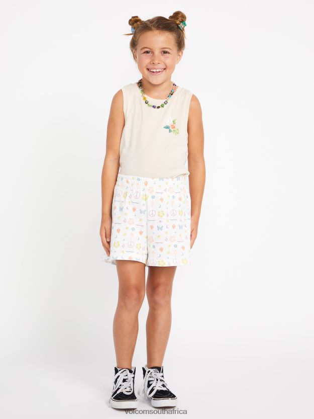 Z0ZR081347 Multi Girls Truly Stoked Shorts Volcom Clothing