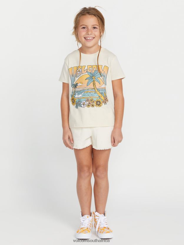 Z0ZR081319 Cloud Girls Last Party Tee Volcom Clothing