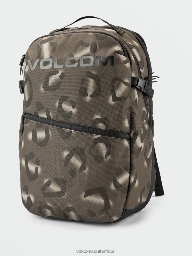 Z0ZR08416 Rinsed Black Men Roamer Backpack Volcom Accessories