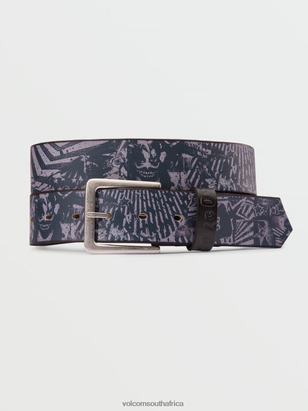 Z0ZR08430 Black Men Darien Belt Volcom Accessories