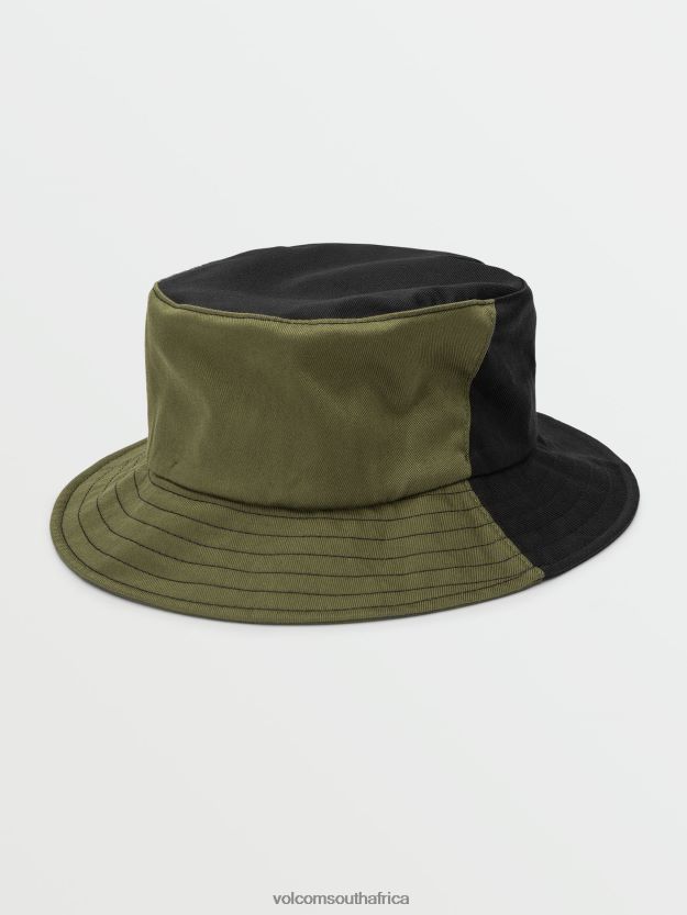 Z0ZR08366 Black Men Ninetyfive Bucket Hat Volcom Accessories