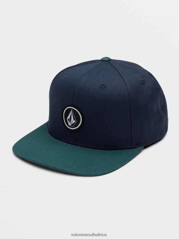 Z0ZR08376 Ocean Teal Men Quarter Twill Hat Volcom Accessories