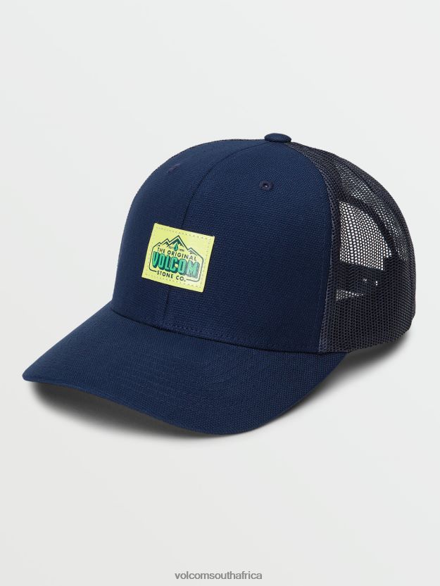Z0ZR08398 Navy Men Good Vibes Cheese Hat Volcom Accessories
