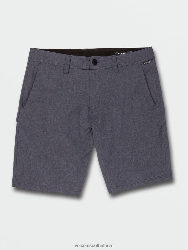 Z0ZR08208 Navy Men Frickin Cross Shred Static Shorts Volcom Clothing