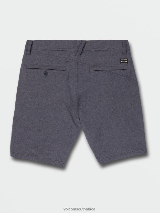Z0ZR08208 Navy Men Frickin Cross Shred Static Shorts Volcom Clothing
