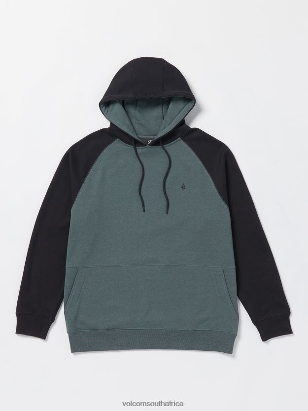 Z0ZR08174 Dark Slate Men Homak Hoodie Volcom Clothing