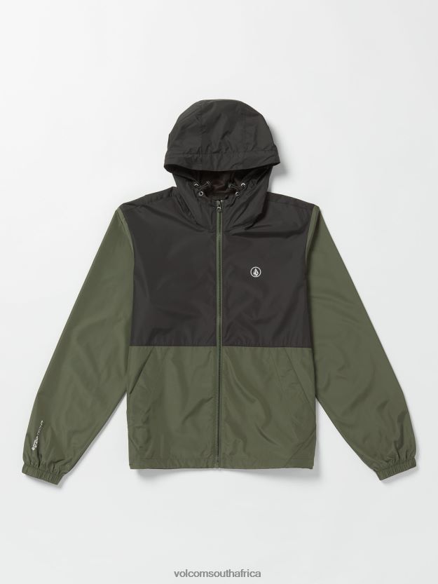 Z0ZR08189 Squadron Green Men Phase 91 Jacket Volcom Clothing