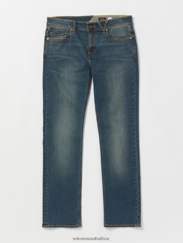Z0ZR08339 Biarritz Blue Men Solver Denim Pants Volcom Clothing