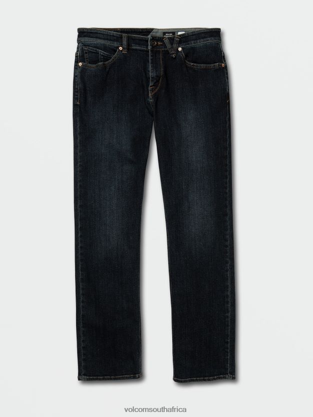 Z0ZR08344 Vintage Blue Men Solver Denim Pants Volcom Clothing