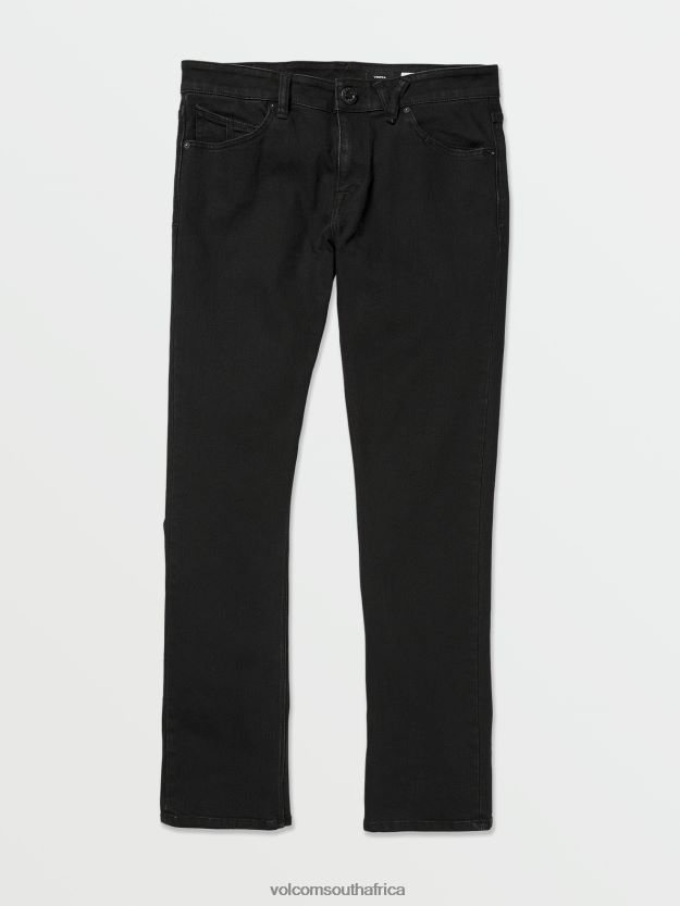 Z0ZR08345 Black Out Men Vorta Denim Pants Volcom Clothing