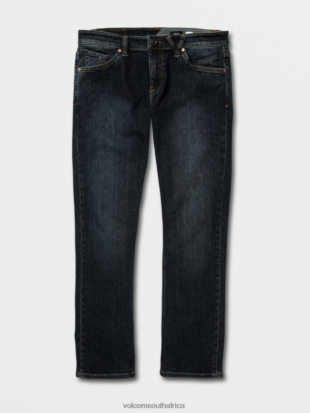 Z0ZR08346 Vintage Blue Men Vorta Denim Pants Volcom Clothing