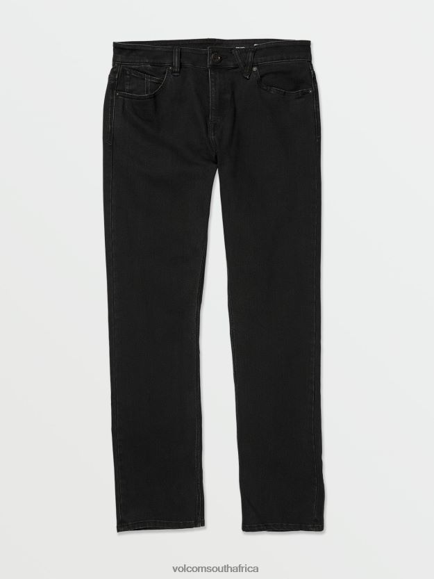 Z0ZR08349 Black Out Men Solver Denim Pants Volcom Clothing