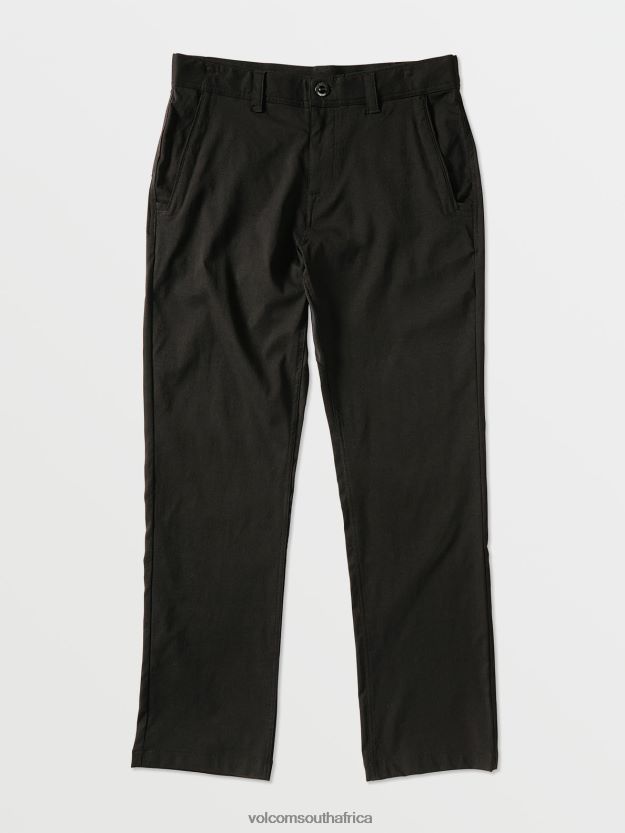 Z0ZR08330 Black Men Frickin Tech Chino Pants Volcom Clothing