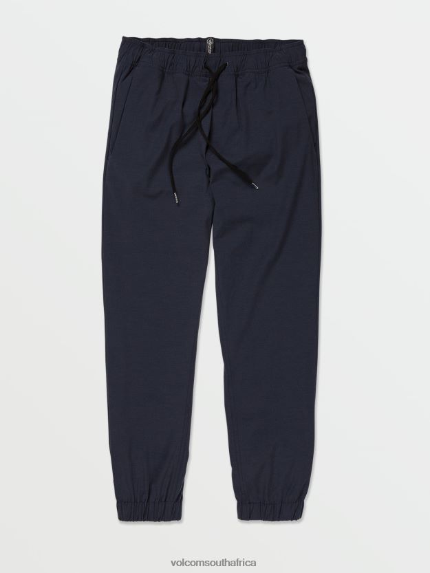 Z0ZR08334 Navy Men Frickin Cross Shred Jogger Pants Volcom Clothing