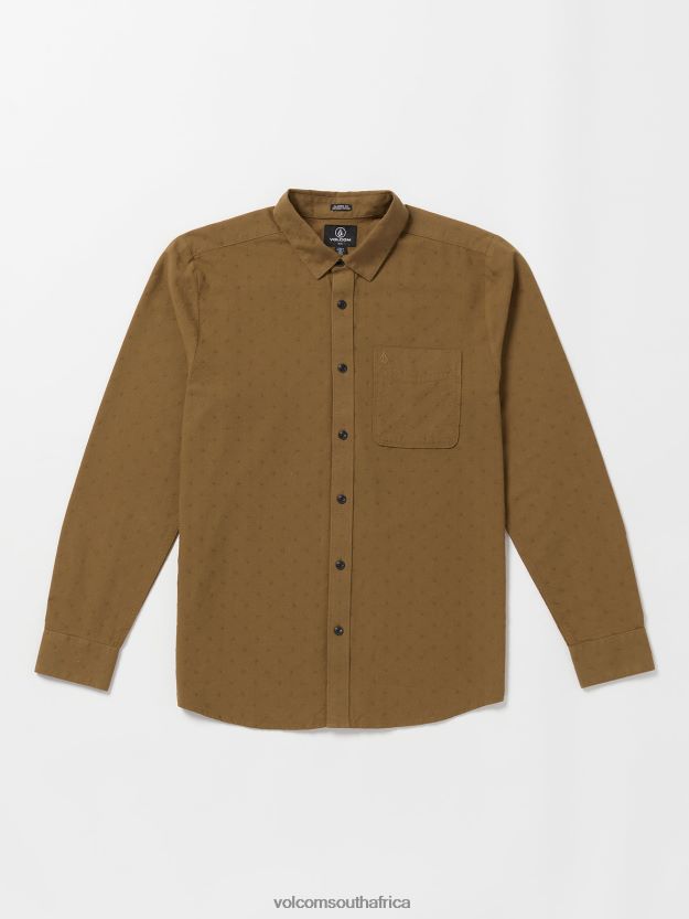 Z0ZR08135 Mud Men Date Knight Long Sleeve Shirt Volcom Clothing