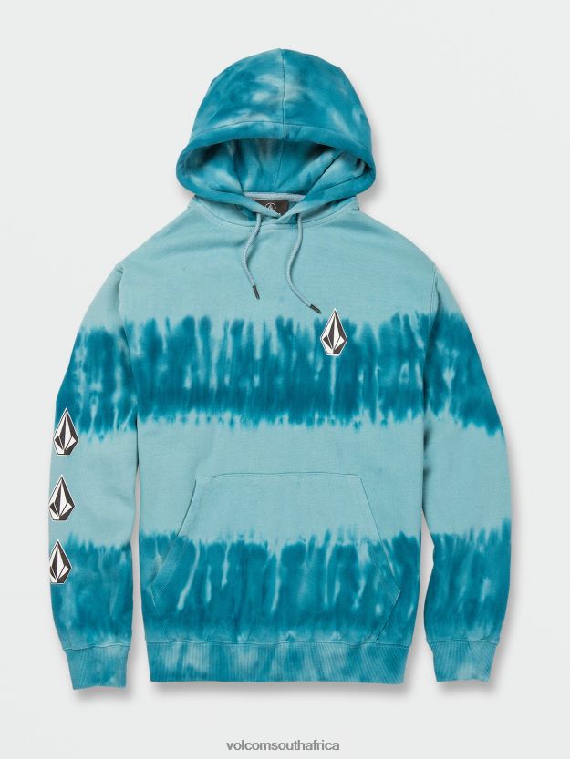 Z0ZR08181 Coastal Blue Men Iconic Stone Plus Pullover Sweatshirt Volcom Clothing