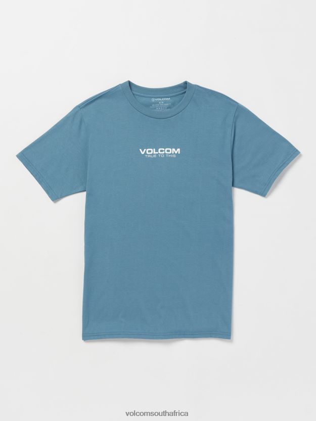 Z0ZR0838 Indigo Ridge Men Neweuro Short Sleeve Tee Volcom Clothing