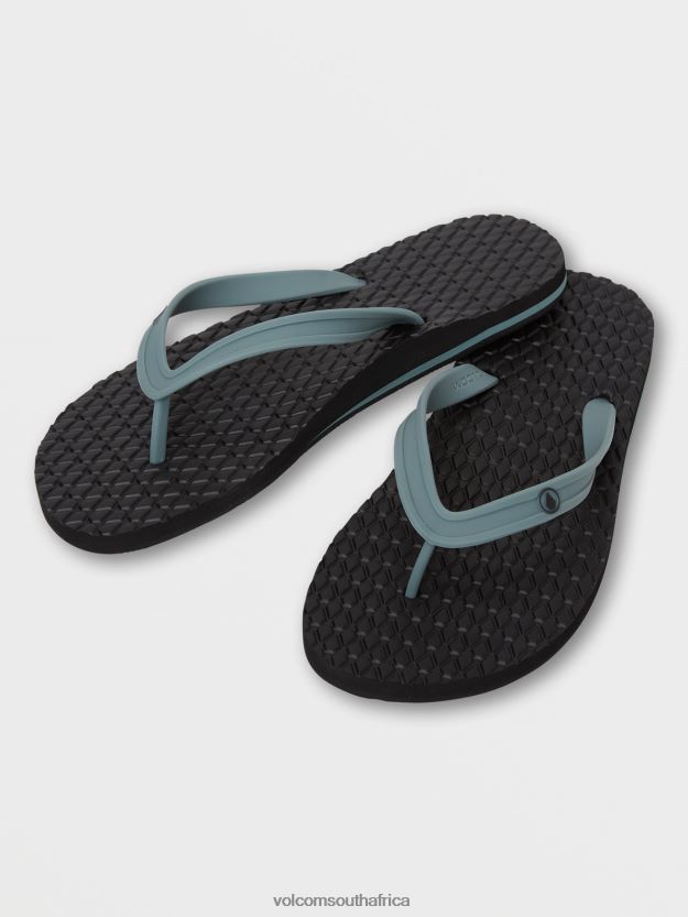 Z0ZR08607 Blue Combo Men Eco Concourse Sandals Volcom Footwear