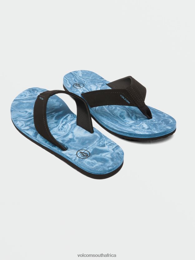 Z0ZR08614 Aged Indigo Men Victor Sandals Volcom Footwear