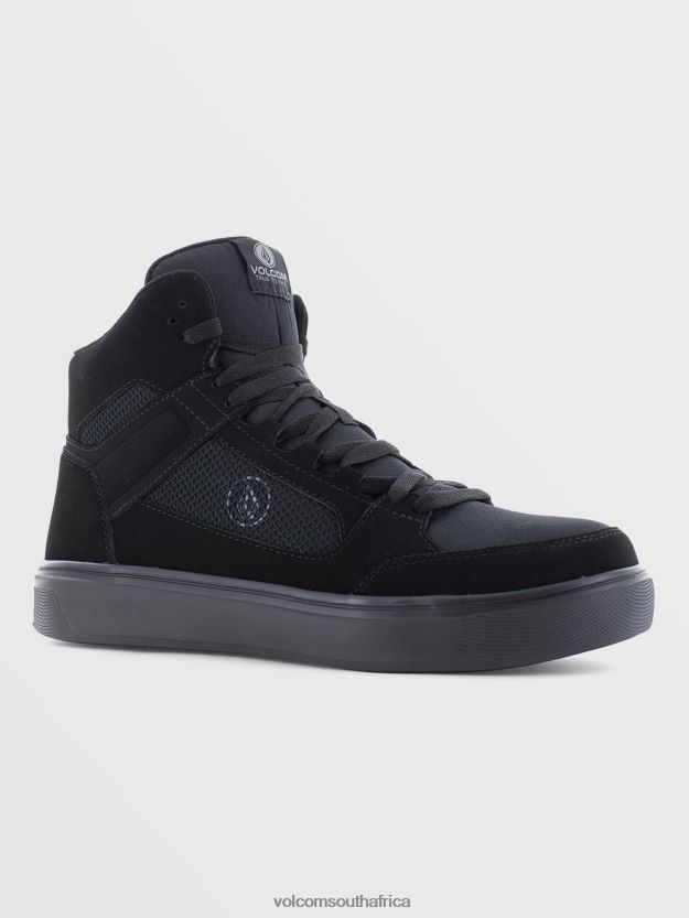 Z0ZR08630 Black Men Workwear Evolve High Top Shoes Volcom Footwear