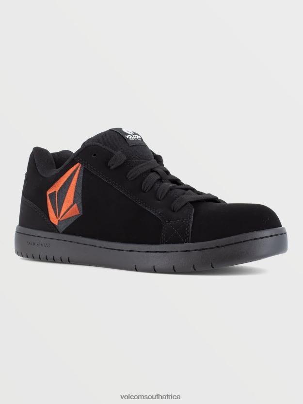 Z0ZR08632 Black Men Workwear Stone Shoes Volcom Footwear