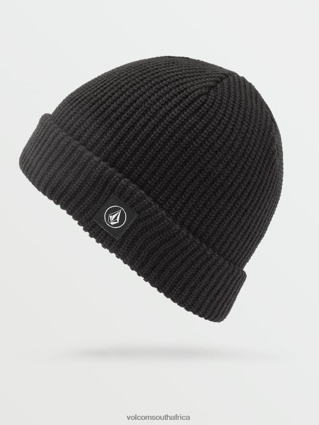 Z0ZR08979 Black Women Full Stone Beanie Volcom Accessories