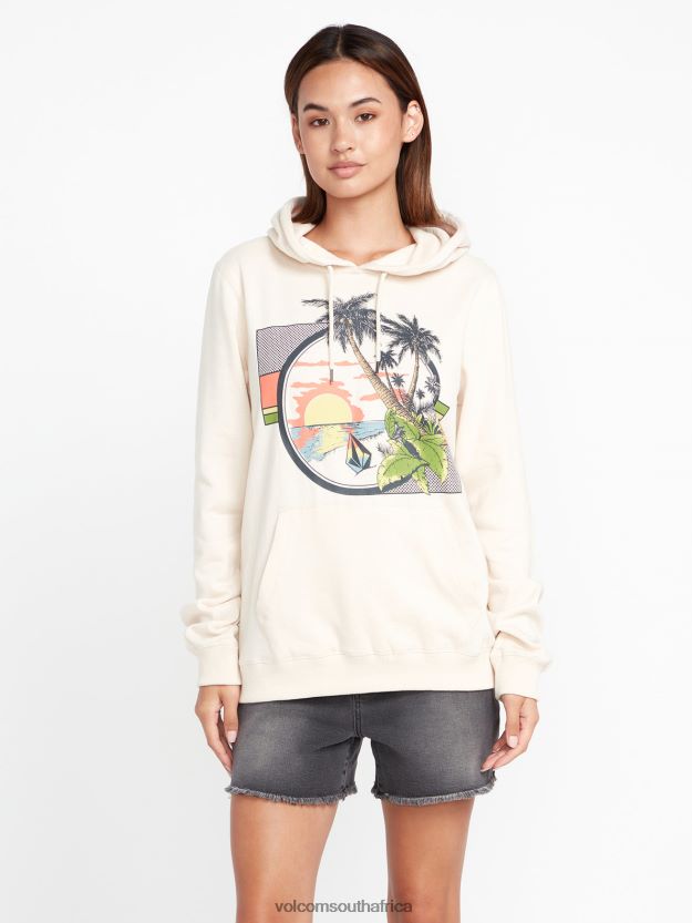 Z0ZR08845 Sand Women Truly Deal Hoodie Volcom Clothing