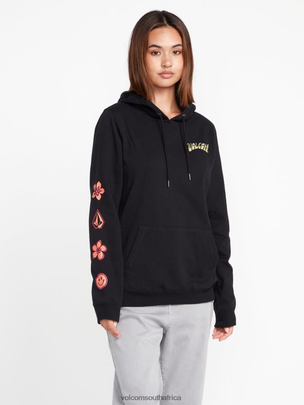 Z0ZR08846 Black Women Truly Deal Hoodie Volcom Clothing