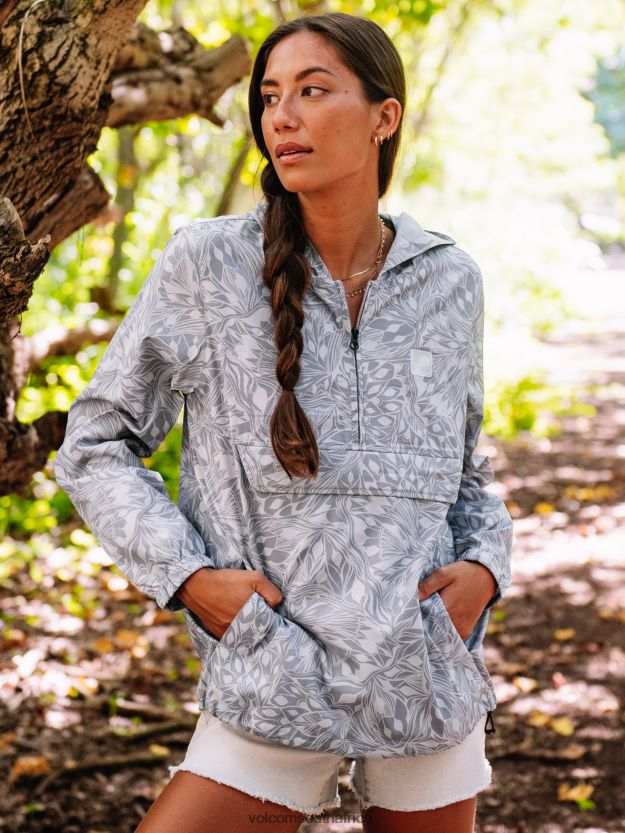Z0ZR08895 Moonbeam Women Earth Tripper Jacket Volcom Clothing
