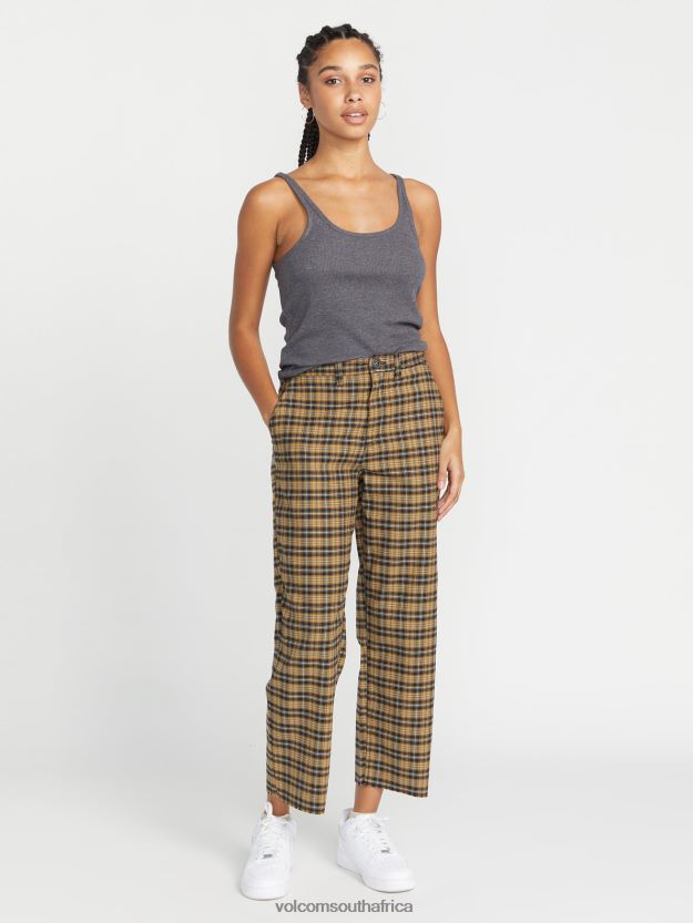 Z0ZR08907 Dijon Women Thisthatthem Skate Pants Volcom Clothing