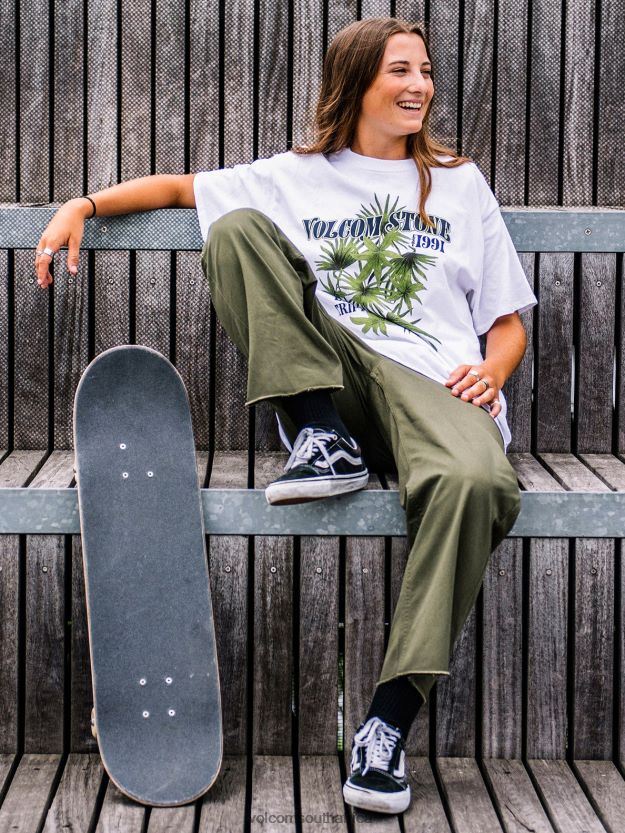 Z0ZR08932 Military Women Thisthatthem Skate Pants Volcom Clothing