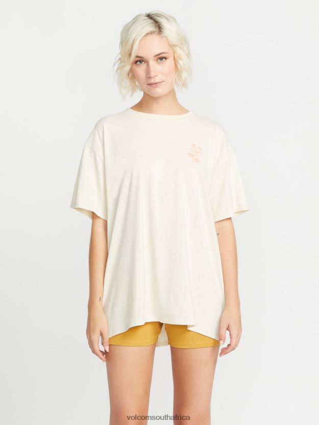 Z0ZR08785 Cloud Women Stone Tech Short Sleeve Shirt Volcom Clothing
