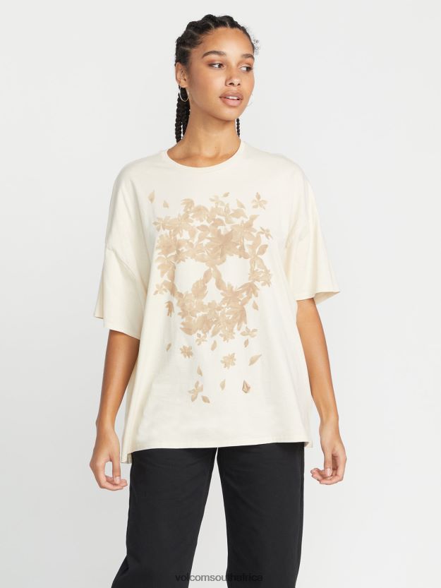 Z0ZR08782 Cloud Women My Guys Short Sleeve Tee Volcom Clothing