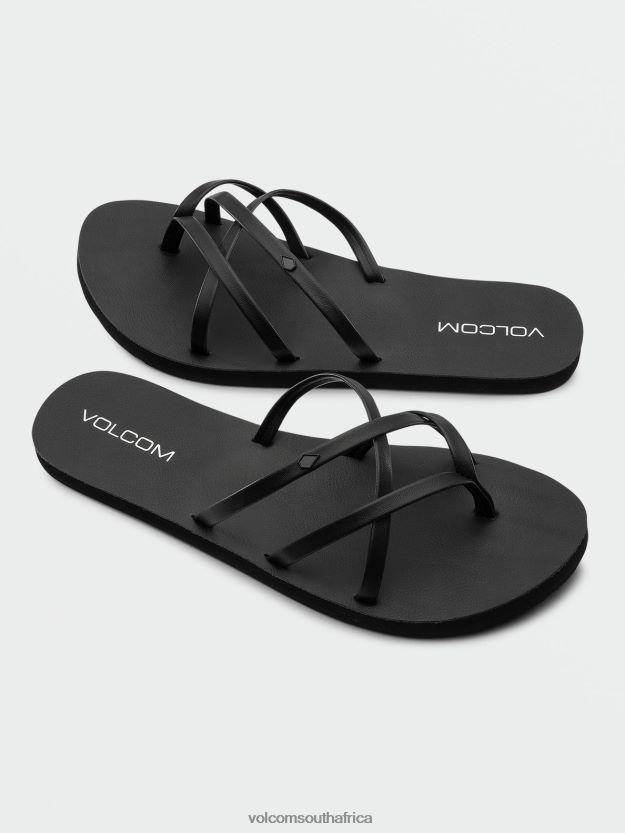 Z0ZR08996 Black Out Women New School II Sandals Volcom Footwear